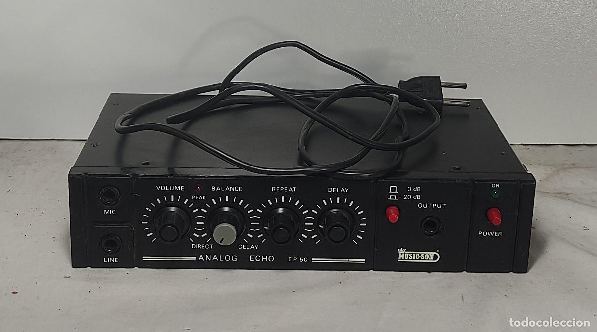 Instrumentos musicales: Echo anal&oacute;gico para micro o instrumento