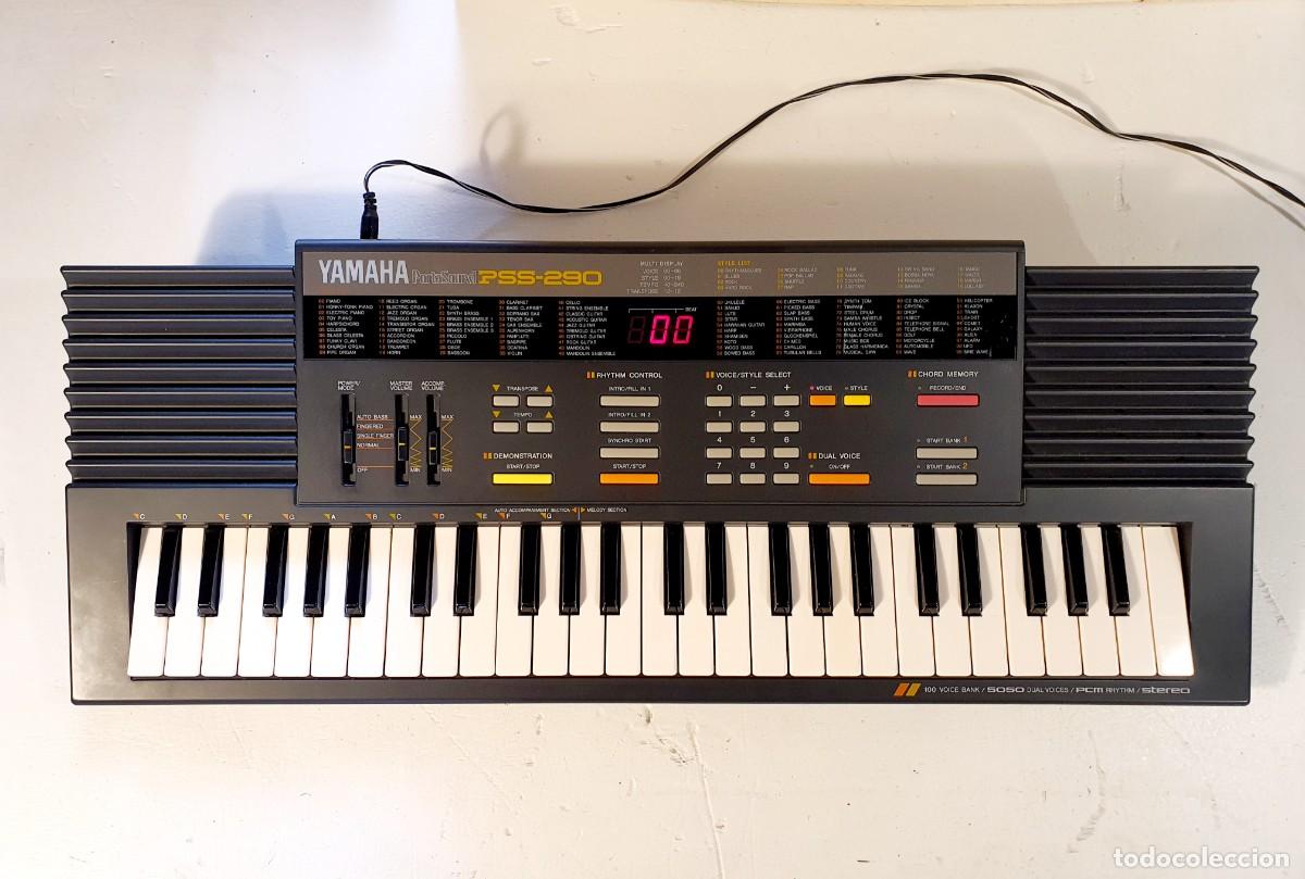 Instrumentos musicales: Yamaha Portasound PSS-290. 1990.