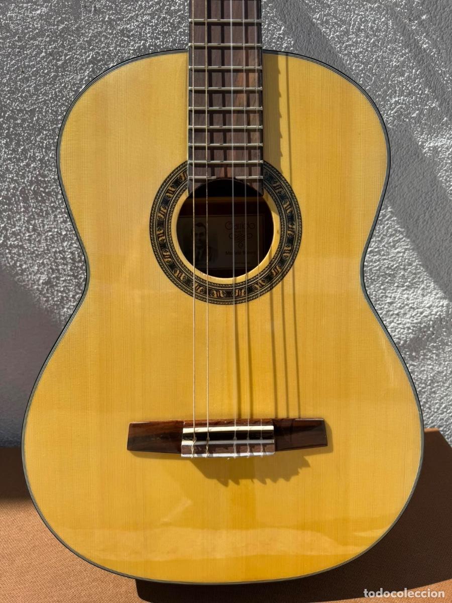 Instrumentos musicales: Guitarra espa&ntilde;ola flamenco ac&uacute;stica marca garrido modelo bolero nueva 100cm
