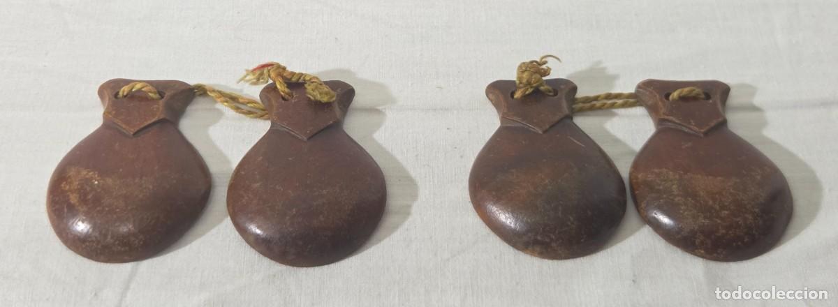 Instrumentos musicales: Casta&ntilde;uelas de madera infantiles - Foto 2