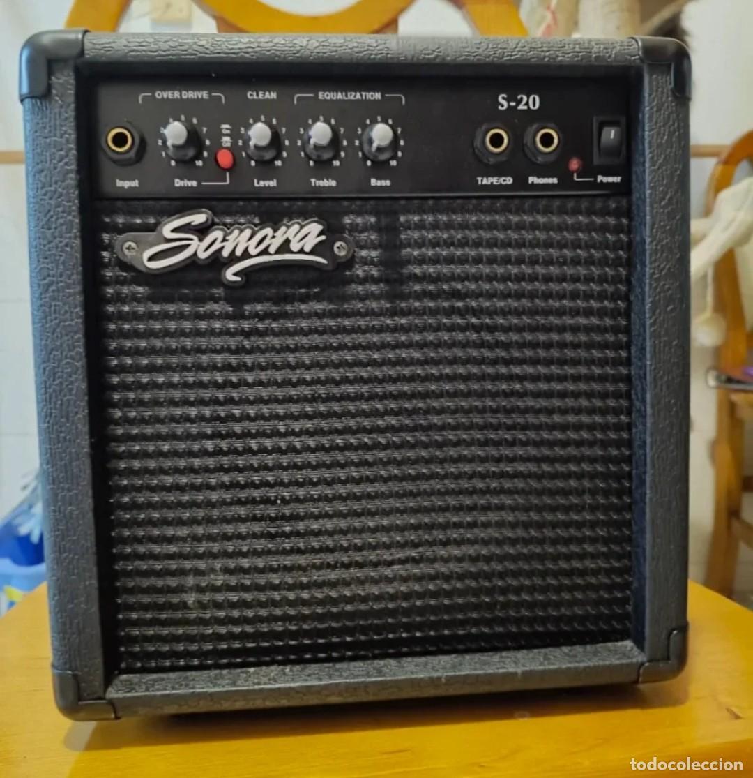 Instrumentos musicales: sonora S-20 Amplificador guitarra