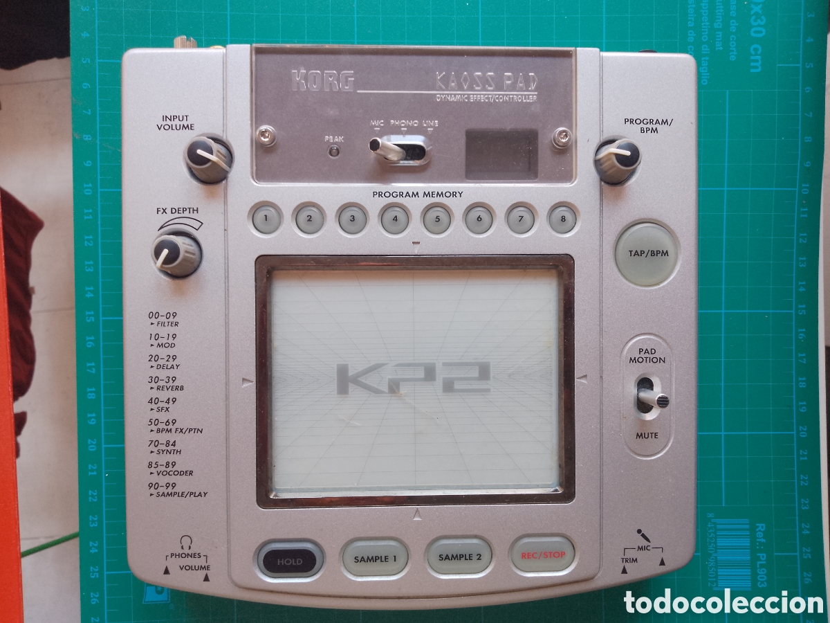 Instrumentos musicales: KORG - KAOSS PAD KP2 - DYNAMIC EFFECT - sound effects - CONTROLLER - Foto 4