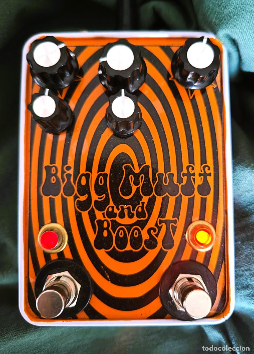 Instrumentos musicales: Pedal de Guitarra Muff 2 + Boost Hecho a Mano