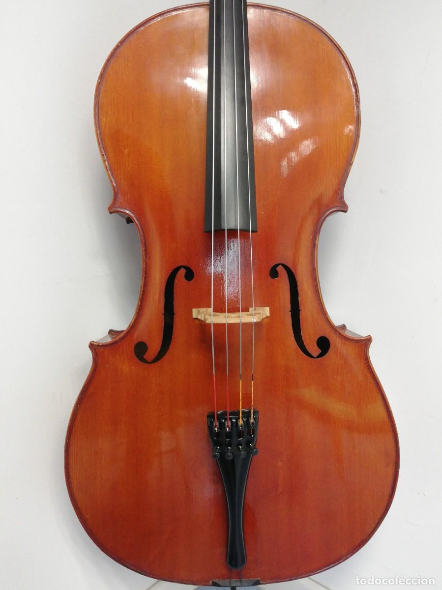 Instrumentos musicales: Violonchelo franc&eacute;s antiguo - Foto 1
