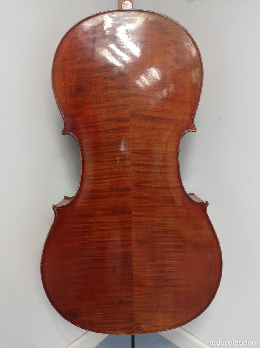 Instrumentos musicales: Violonchelo franc&eacute;s antiguo - Foto 2