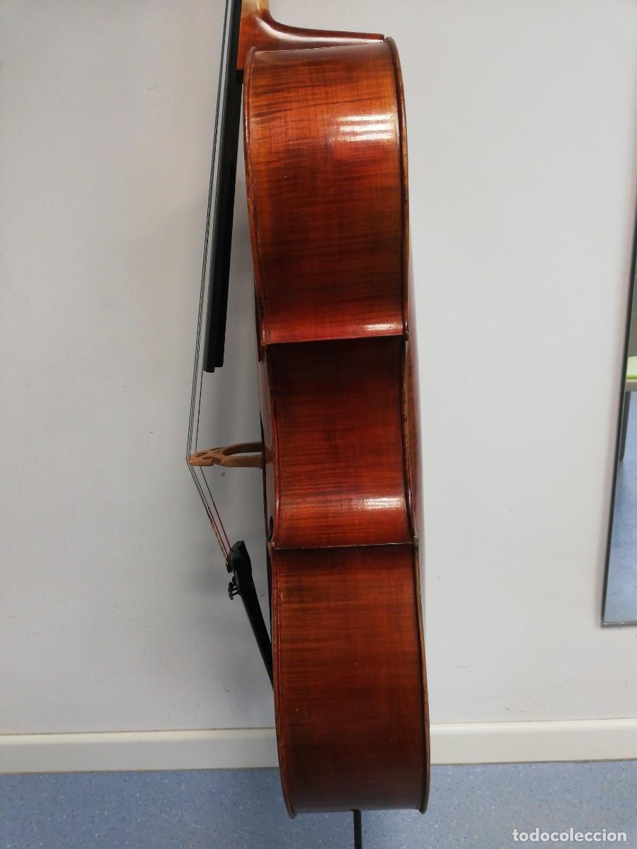 Instrumentos musicales: Violonchelo franc&eacute;s antiguo - Foto 4