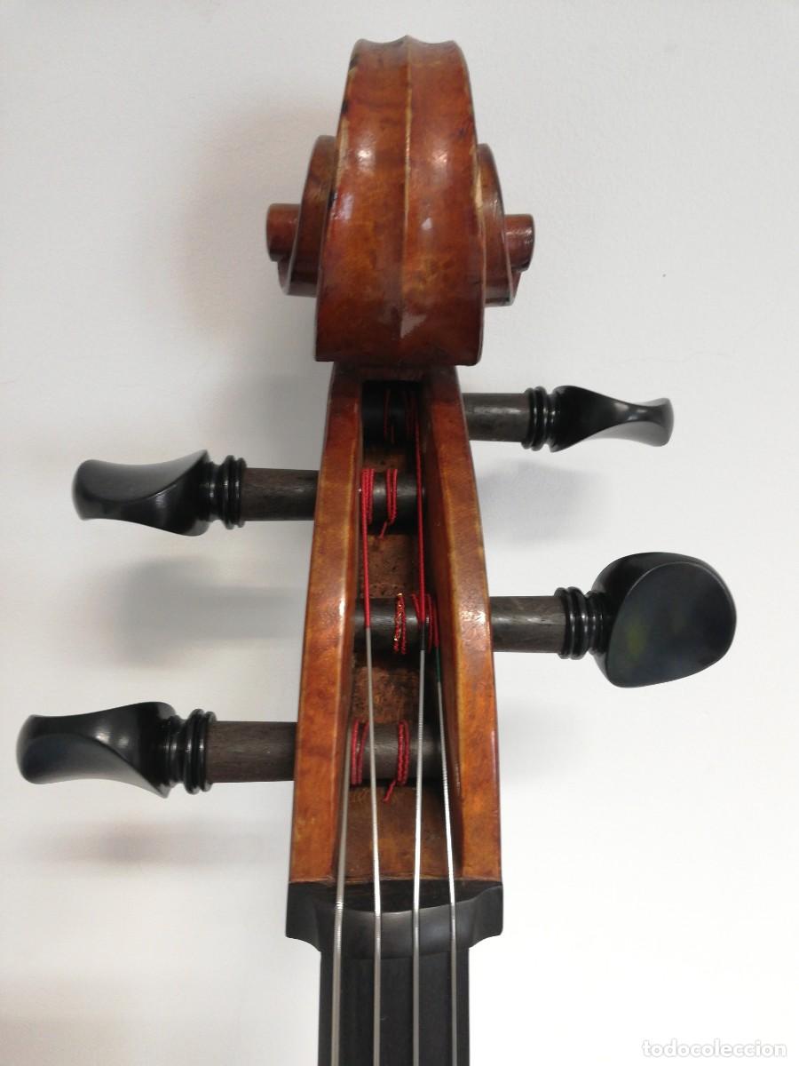 Instrumentos musicales: Violonchelo franc&eacute;s antiguo - Foto 5