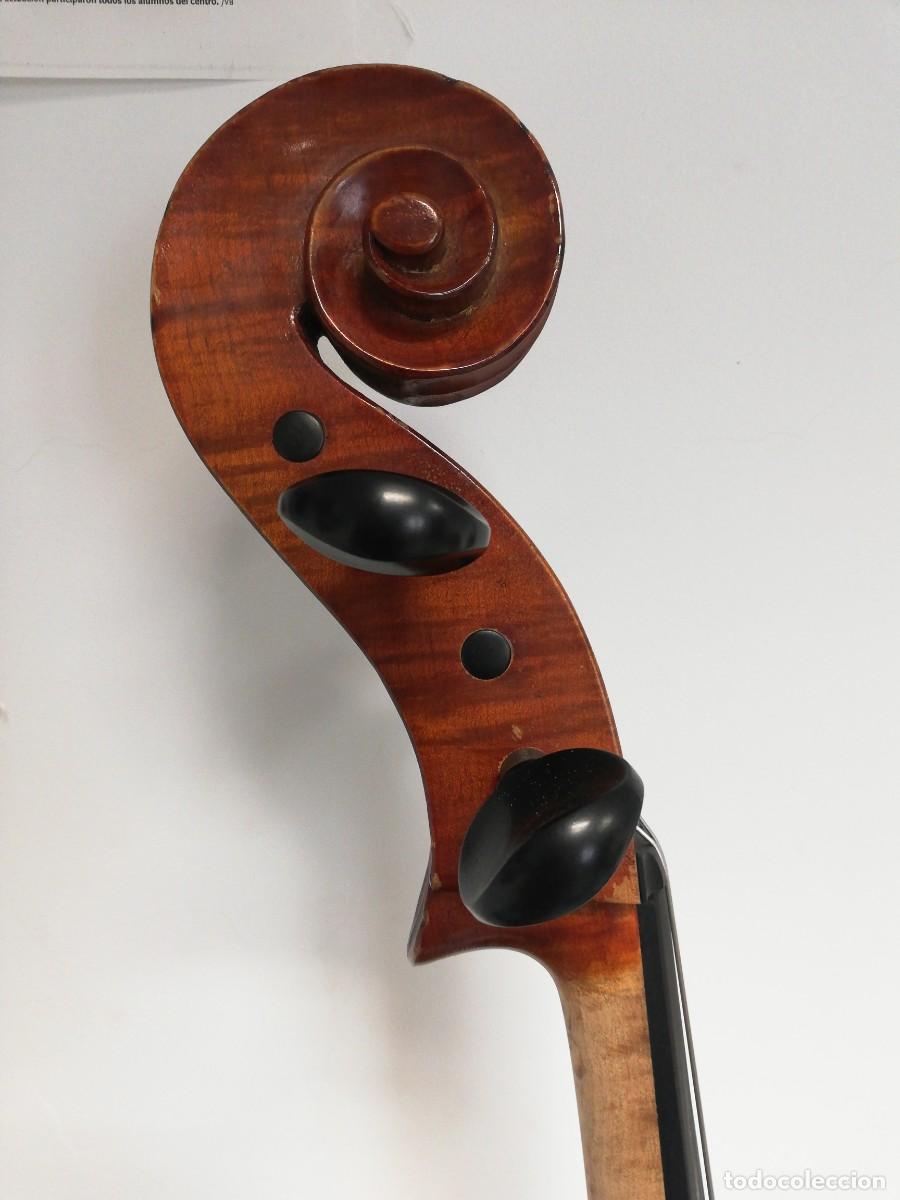 Instrumentos musicales: Violonchelo franc&eacute;s antiguo - Foto 6