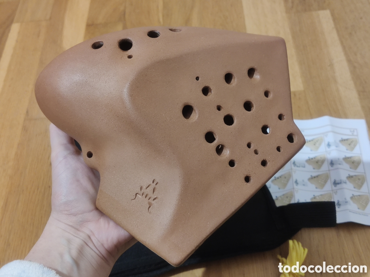 Instrumentos musicales: Ocarina Quadruple Bass Imperial City ICO Bull Instrumento Cer&aacute;mica / Viento Flauta