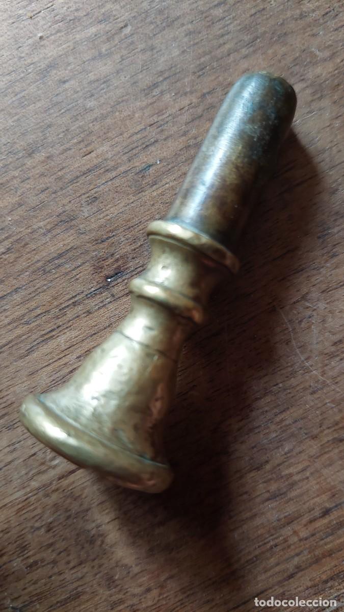 Instrumentos musicales: Boquilla de Antigua corneta ,trompeta