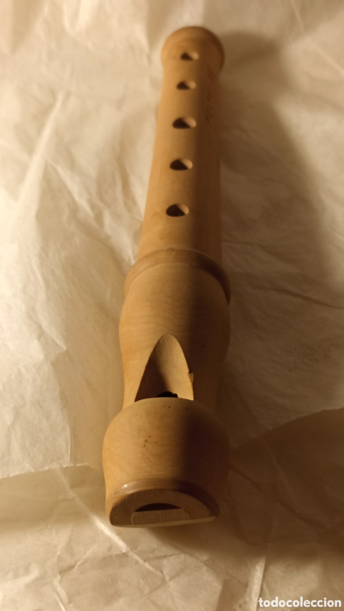 Instrumentos musicales: Flabiol / Flauta artesanal de madera - Castellar de n'Hug (21 cm)