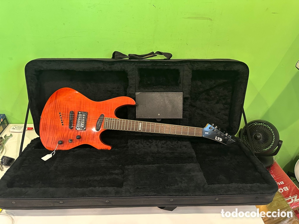Instrumentos Musicais: Guitarra El&eacute;ctrica ESP LTD MV-200 Korea Nueva a Estrenar con Estuche RockBag Original