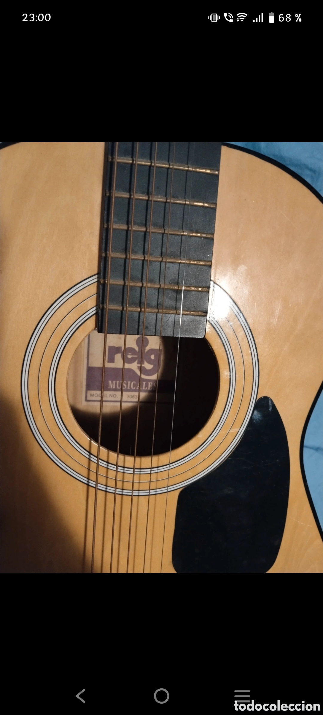 Musikinstrumente: Guitarra ac&uacute;stica Rag Musicales modelo 7063