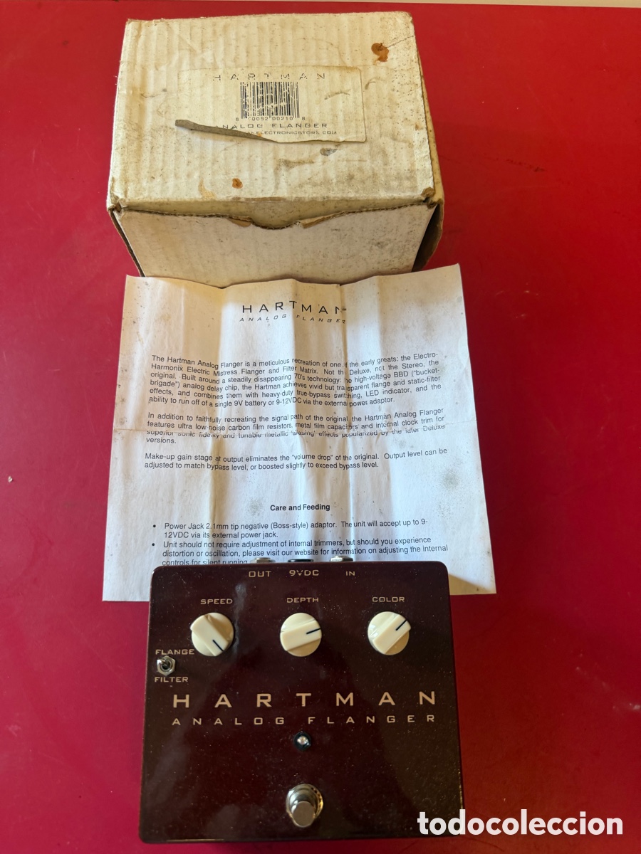 Instrumentos musicales: Hartman Analog Flanger - Como Nuevo - Foto 1
