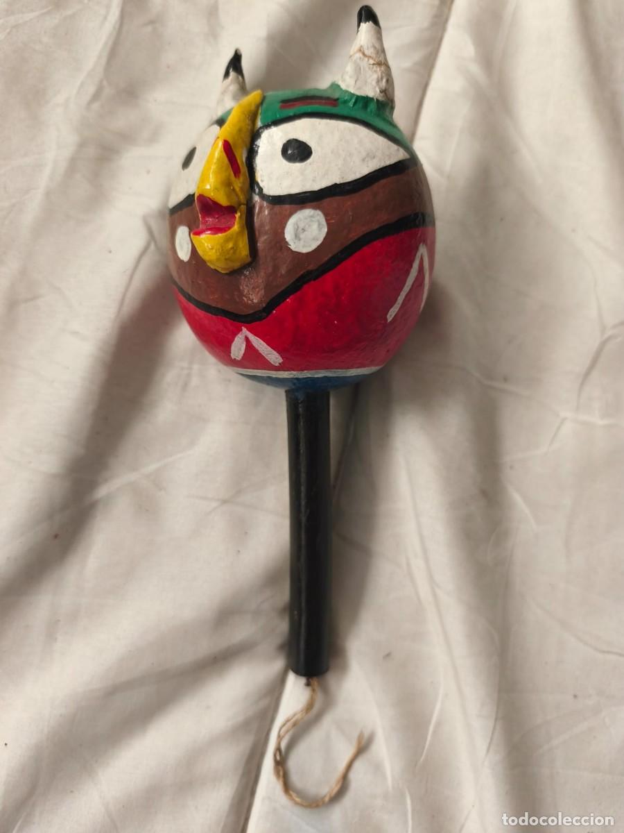 Musical instruments: Maraca artesanal de los Diablos Danzantes de Yare. Venezuela. Original