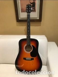 Musical instruments: GUITARRA AC&Uacute;STICA FENDER SQUIER SUNBURST