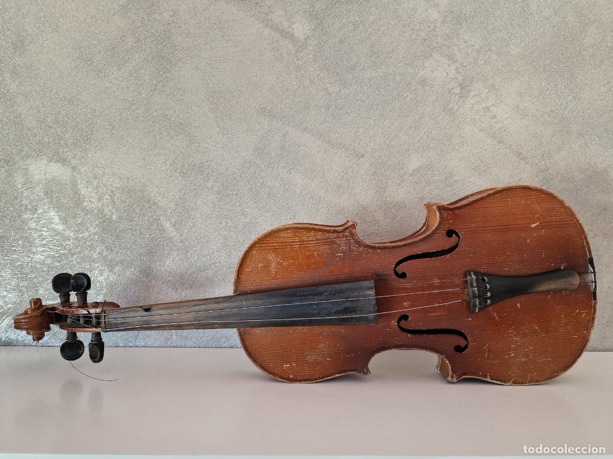 Musikinstrumente: ANTIGUO VIOLIN DE ESTUDIO MADE IN GERMANY