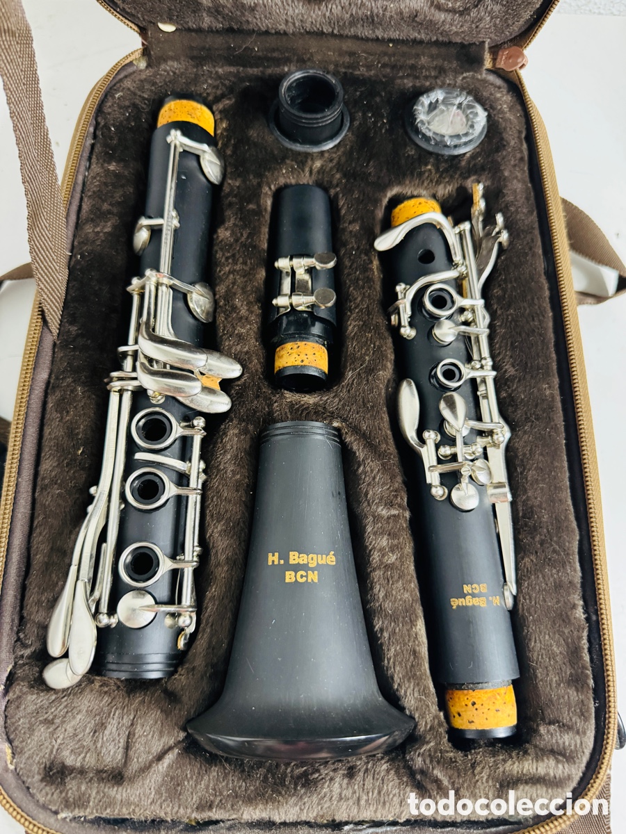 Instrumentos musicales: clarinete de la marca H. Bagu&eacute;, modelo BCN Bb.