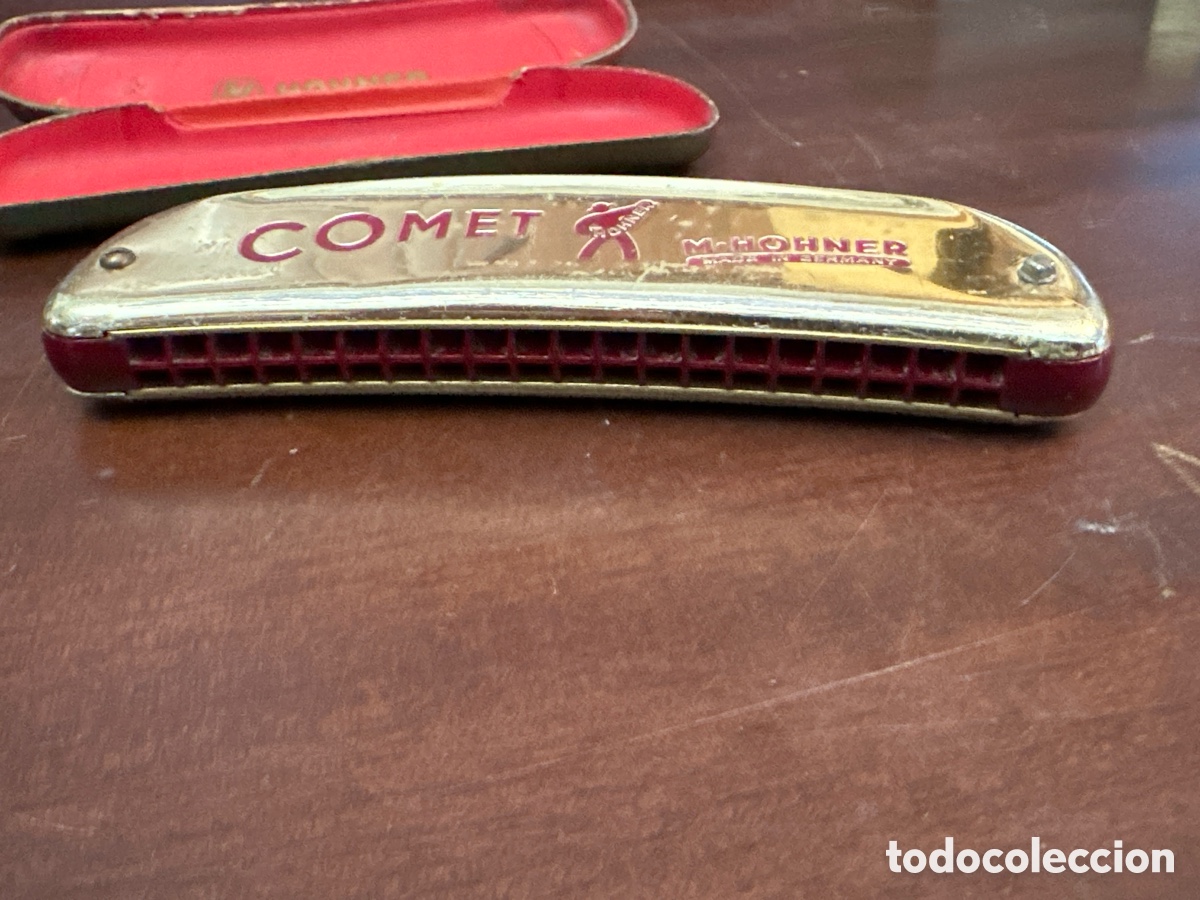 Instrumentos musicales: ARMONICA CON FUNDA MARCA COMET M.HOHNER ALEMANA - Foto 3