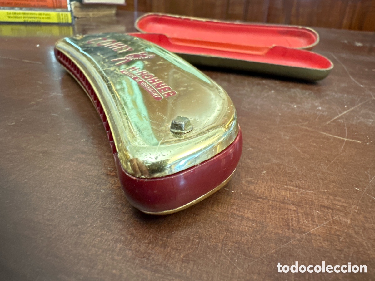 Instrumentos musicales: ARMONICA CON FUNDA MARCA COMET M.HOHNER ALEMANA - Foto 6
