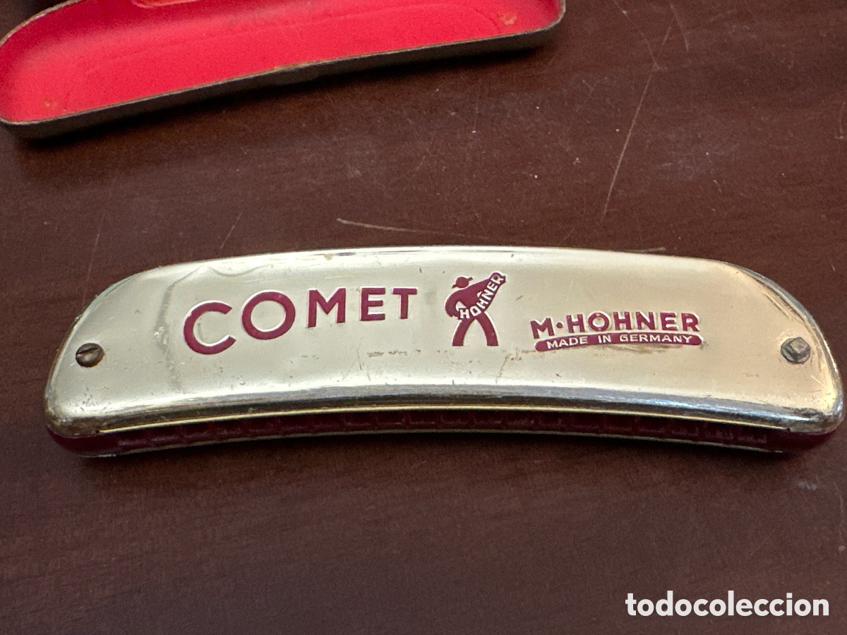Instrumentos musicales: ARMONICA CON FUNDA MARCA COMET M.HOHNER ALEMANA - Foto 7