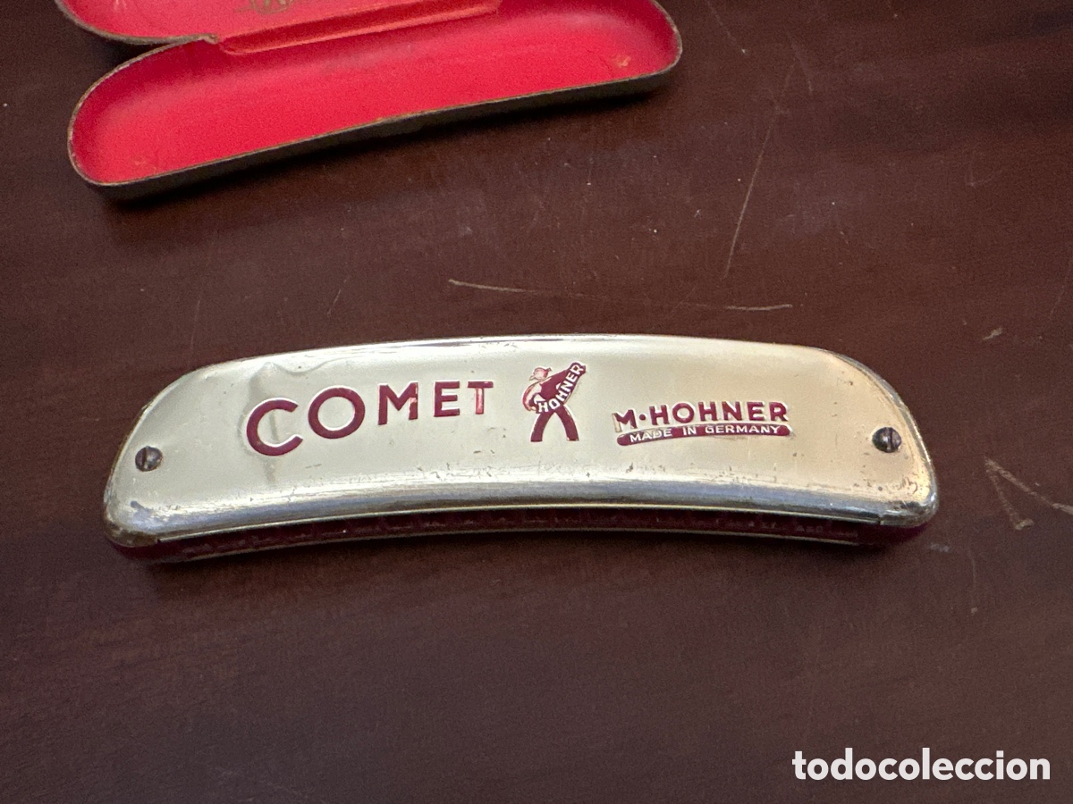 Instrumentos musicales: ARMONICA CON FUNDA MARCA COMET M.HOHNER ALEMANA - Foto 8