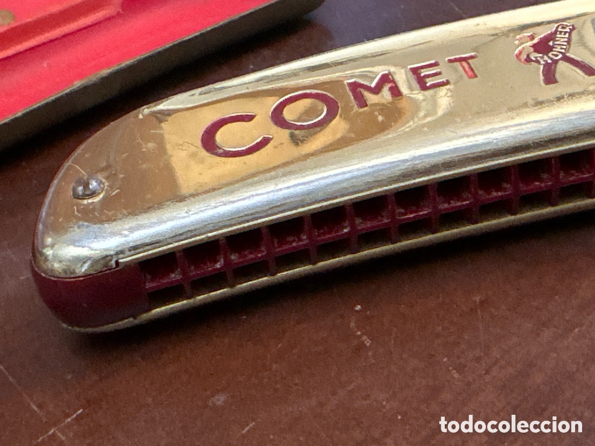 Instrumentos musicales: ARMONICA CON FUNDA MARCA COMET M.HOHNER ALEMANA - Foto 9