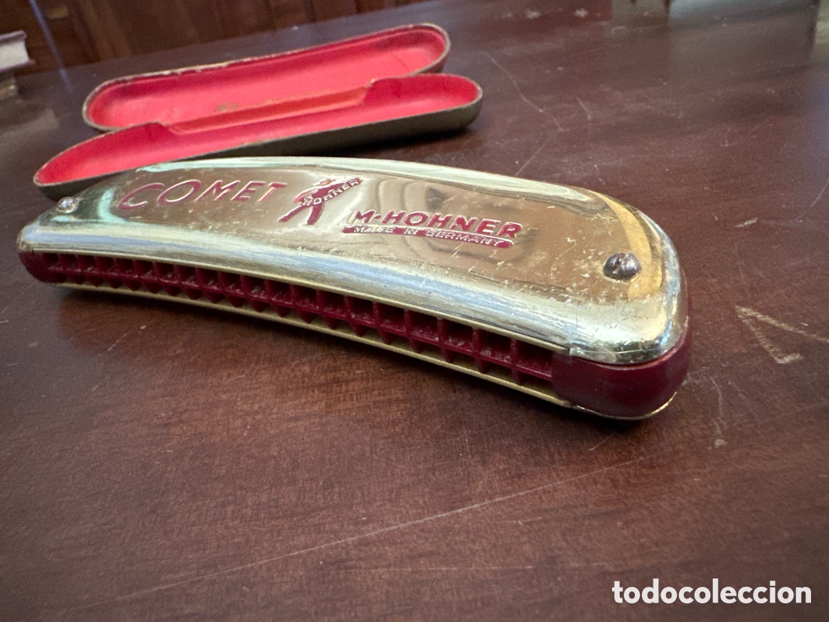 Instrumentos musicales: ARMONICA CON FUNDA MARCA COMET M.HOHNER ALEMANA - Foto 10