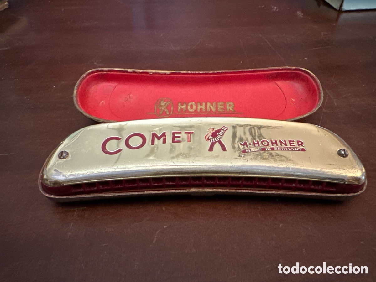 Instrumentos musicales: ARMONICA CON FUNDA MARCA COMET M.HOHNER ALEMANA - Foto 14