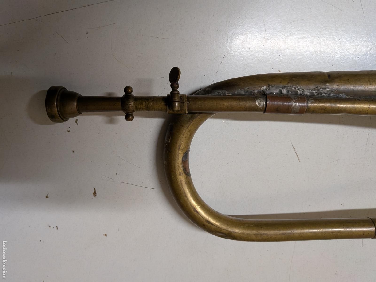 Instrumentos musicales: ANTIGUA TROMPETA ROBERT MARTIN - Foto 2