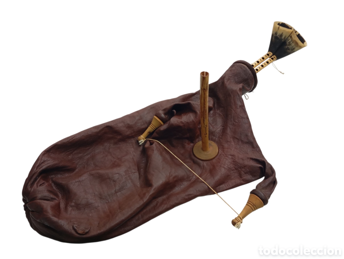 Instrumentos musicales: ANTIGUA ZUKRA MEZUD ZOKRA MITSUI GAITA ETNICA DEL NORTE DE AFRICA CORNAMUSA TUNEZ ARGELIA FUNCIONAL