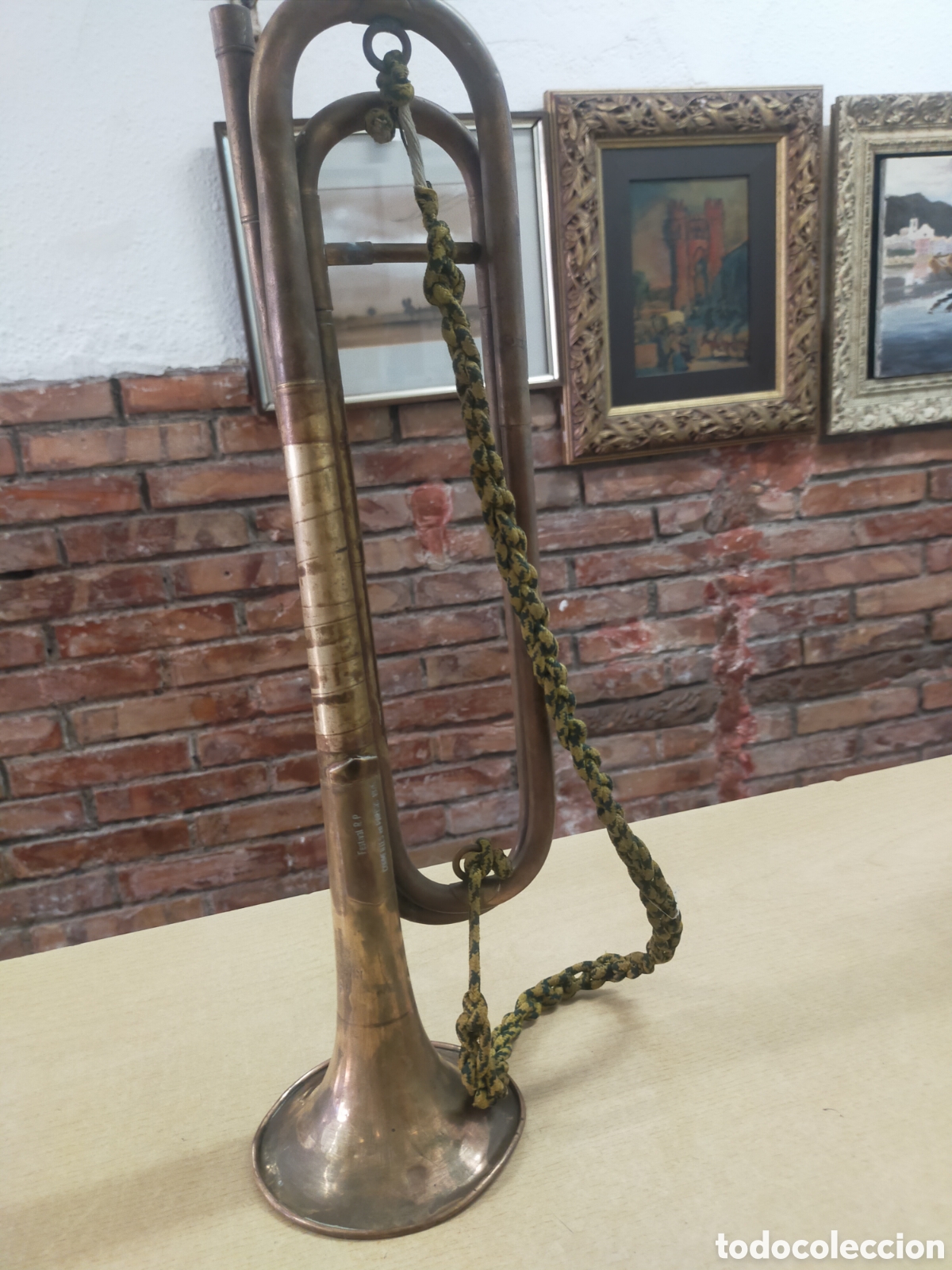 Instrumentos musicales: Corneta de lat&oacute;n Robert Mart&iacute;n - Foto 4