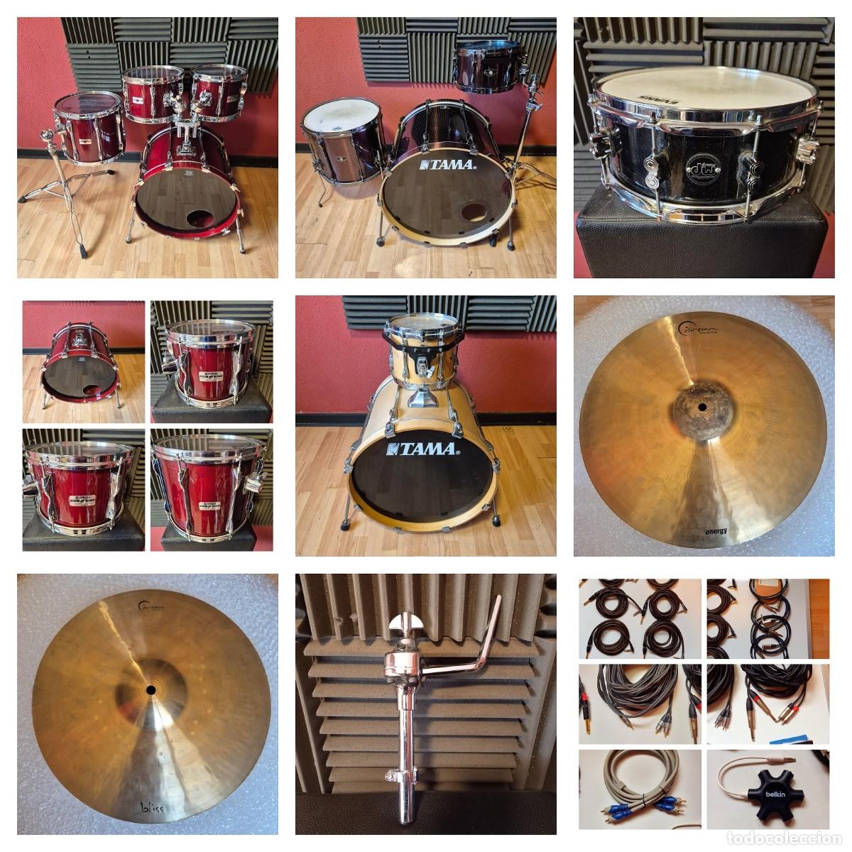 Musical instruments: Bater&iacute;as, cajas, platos, herrajes, accesorios, varios