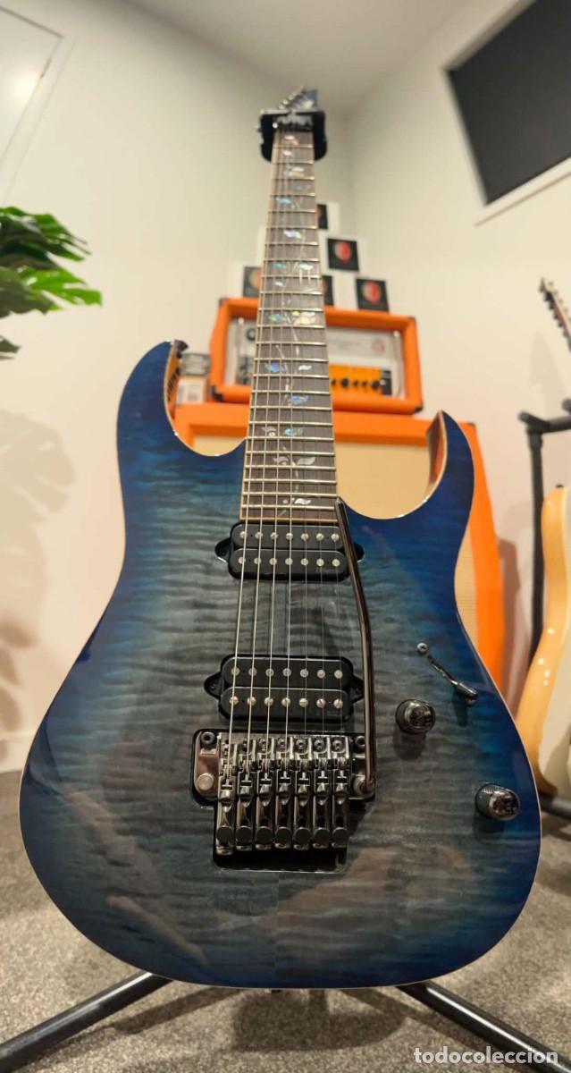 Instrumentos musicales: Impresionante Ibanez J-Custom de 7 cuerdas