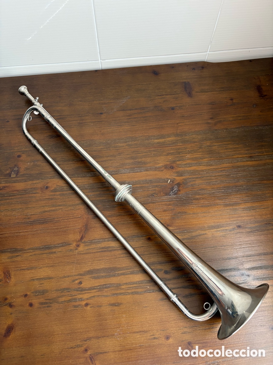 Instrumentos musicales: Tromb&oacute;n de varas ULTOP M&G-BAR CCCP Uni&oacute;n Sovi&eacute;tica URSS Vintage Instrumento Musical