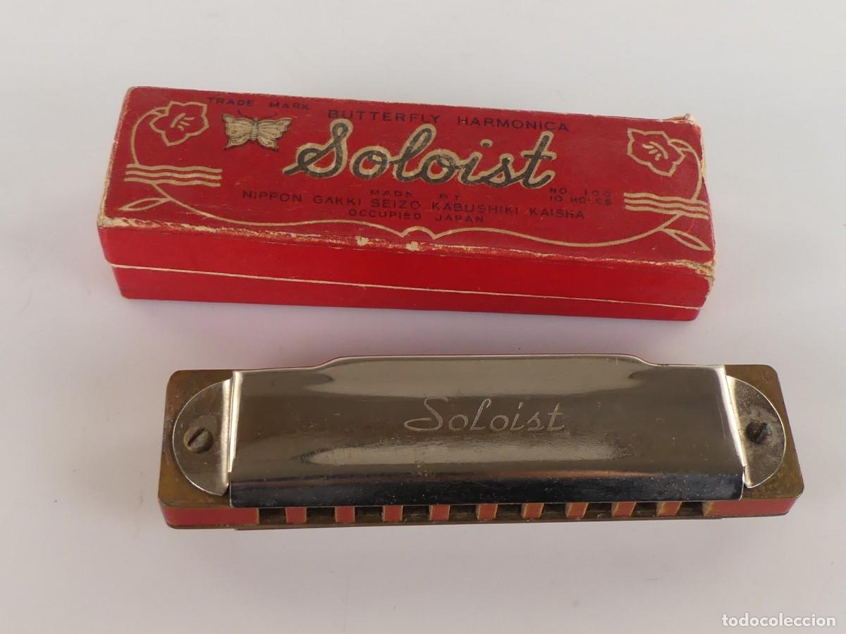 Instrumentos musicales: BONITA HARMONICA BUTTERFLY SOLOIST CON CAJA