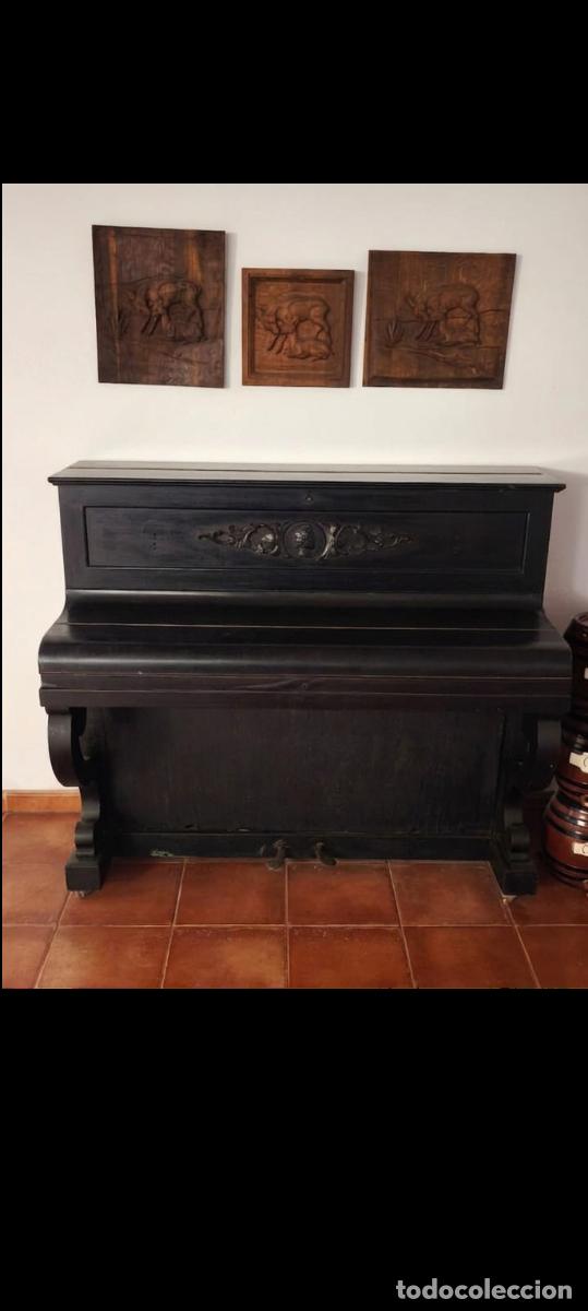 Instrumentos musicales: Exclusivo Piano Vertical Arbona - Joya de la Artesan&iacute;a y Coleccionismo Barcelon&eacute;s (S. XIX)