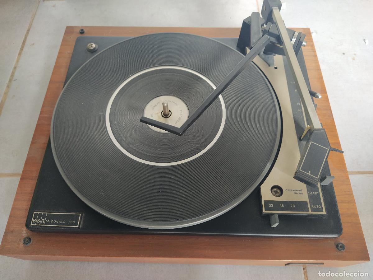Instrumentos musicales: Tocadiscos BSR McDonald 610 Vintage