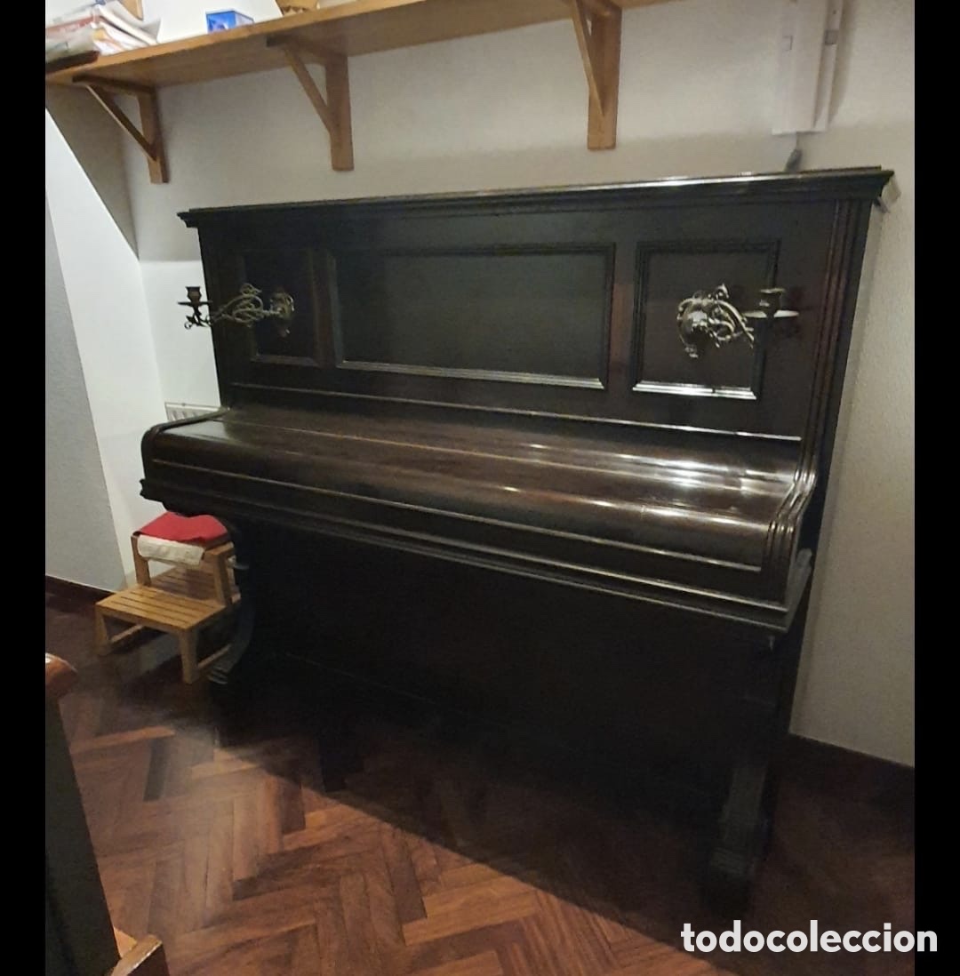 Instrumentos musicales: Piano Collard & Collard antiguo - Foto 2