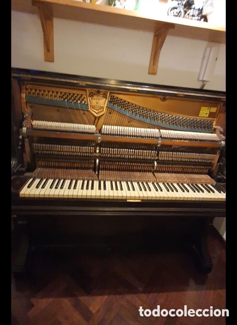 Instrumentos musicales: Piano Collard & Collard antiguo - Foto 1