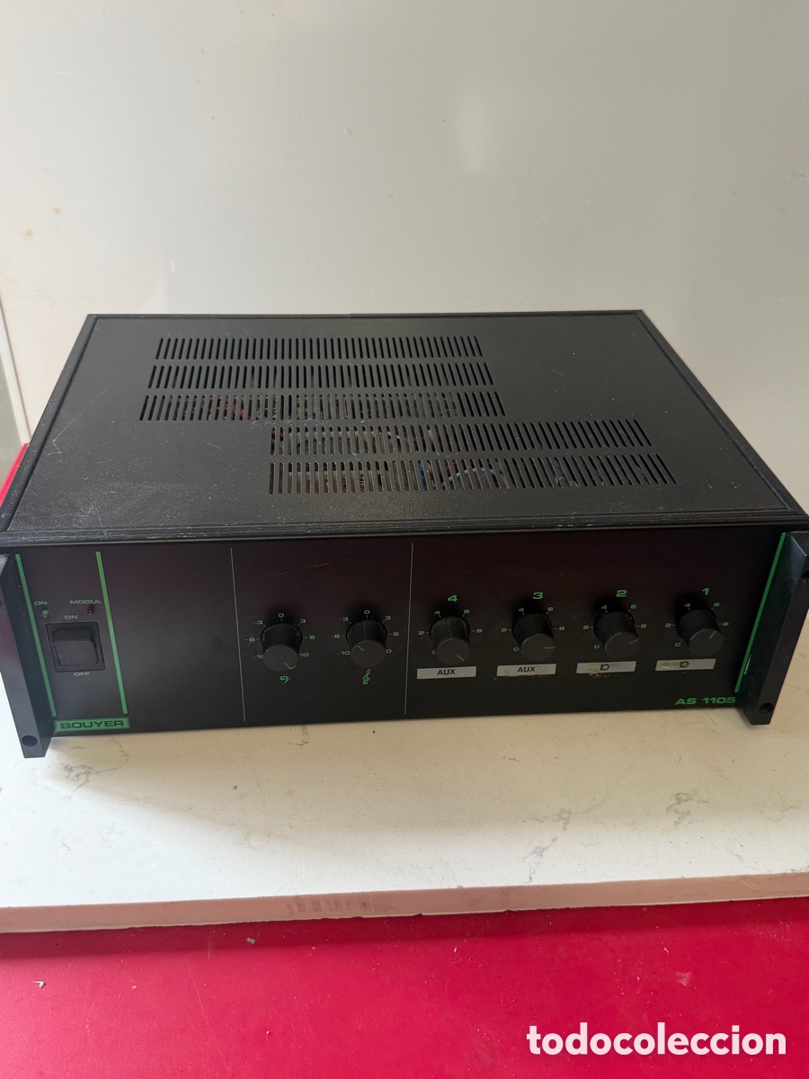 Instrumentos musicales: Amplificador Bouyer AS 1105-B 100W