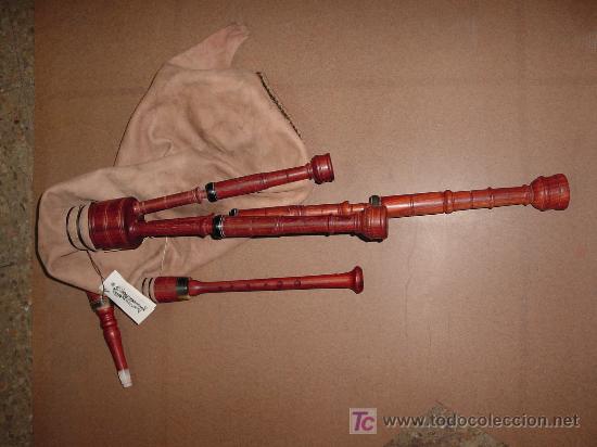 Instrumentos musicales: Gaita-Sac de Gemecs-Madera