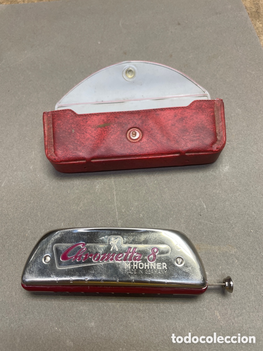 Instrumentos musicales: Harmonica Chrometta Hohner 8