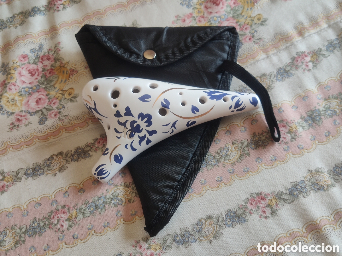 Musical instruments: Ocarina Cer&aacute;mica Blanca / Instrumento Viento Flauta