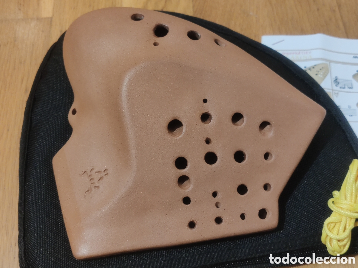 Musical instruments: Ocarina Quadruple Bass Imperial City ICO Bull Instrumento Cer&aacute;mica / Viento Flauta
