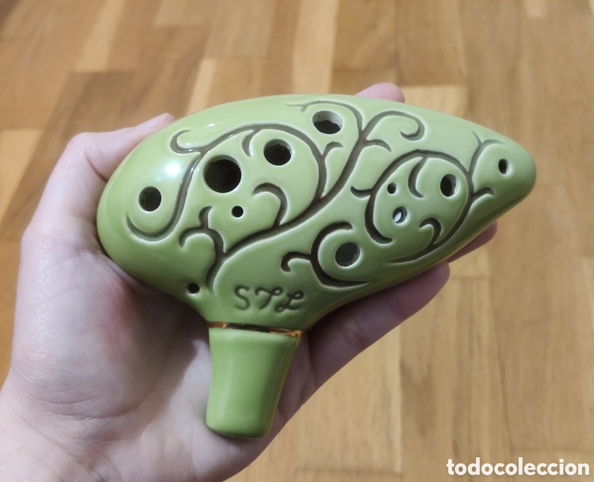 Musical instruments: STL Ocarina Hobbit 12 Agujeros Cer&aacute;mica Alto C / Instrumento Musical Viento Flauta