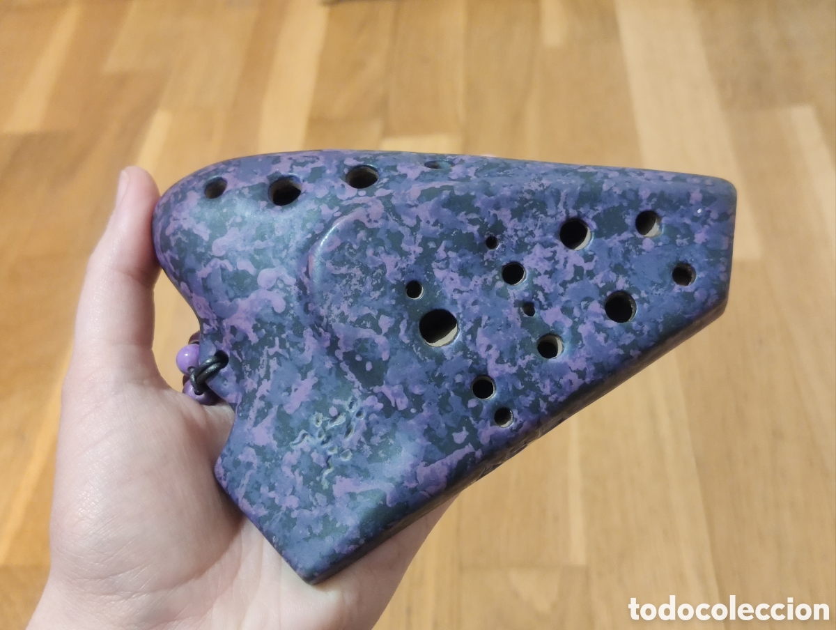 Musical instruments: Imperial City ICO Bull Ocarina Cer&aacute;mica Doble (Custom) Instrumento Musical Viento / Flauta