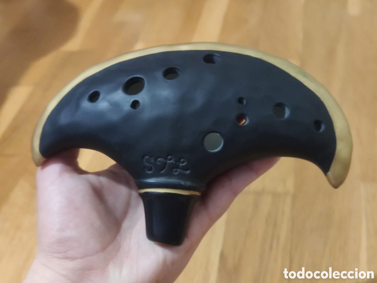 Musical instruments: STL Ocarina 12 Agujeros Ceramica Alto C / Dwarf Axe / Instrumento Musical Viento Flauta
