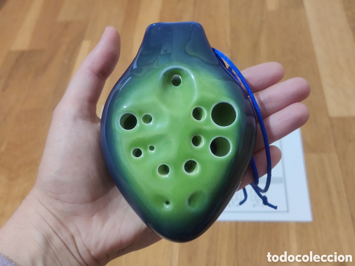 Musical instruments: Ocarina STL Double Pendant Max Range Instrumento Musical Cer&aacute;mica Viento Flauta