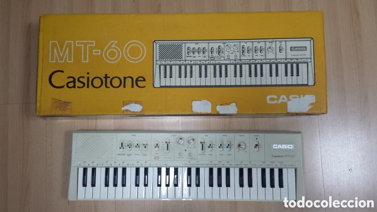 Instrumentos musicales: TECLADO CASIOTONE MT-60 CASIO 1983-FUNCIONA